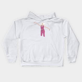 Cowgirl Barbie! Kids Hoodie